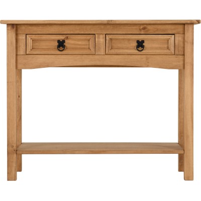 Corona 2 Drawer Console Table With Shelf | Murphy Furniture