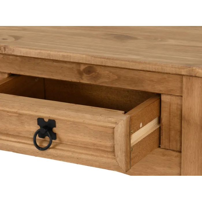Corona 2 Drawer Console Table With Shelf | Murphy Furniture