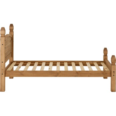 Corona 3FT Low End Bedframe - Distressed | Murphy Furniture
