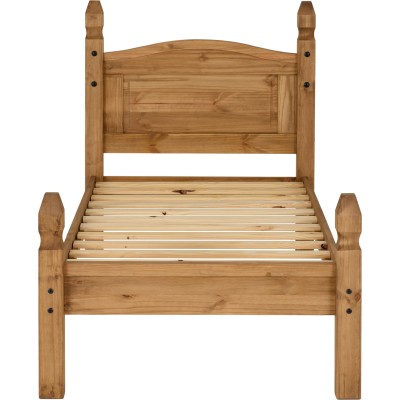 Corona 3FT Low End Bedframe - Distressed | Murphy Furniture