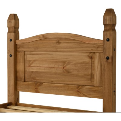 Corona 3FT Low End Bedframe - Distressed | Murphy Furniture