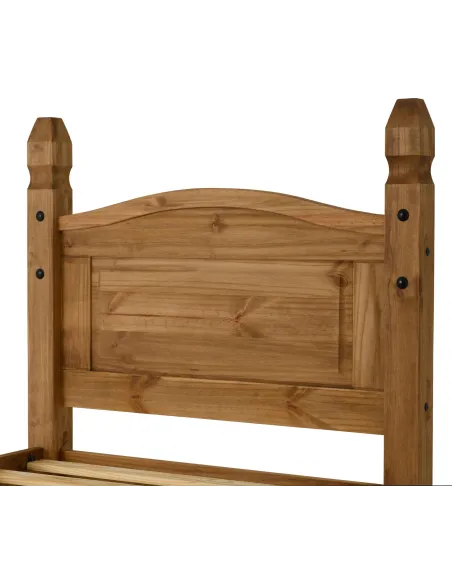 Corona 3FT Low End Bedframe - Distressed | Murphy Furniture