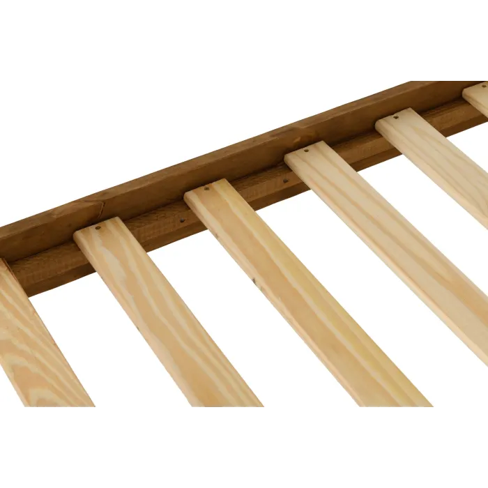 Corona 3FT Low End Bedframe - Distressed | Murphy Furniture