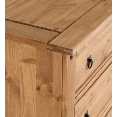 Corona 4 Drawer Chest - Distressed Waxed | Murphy Furniture