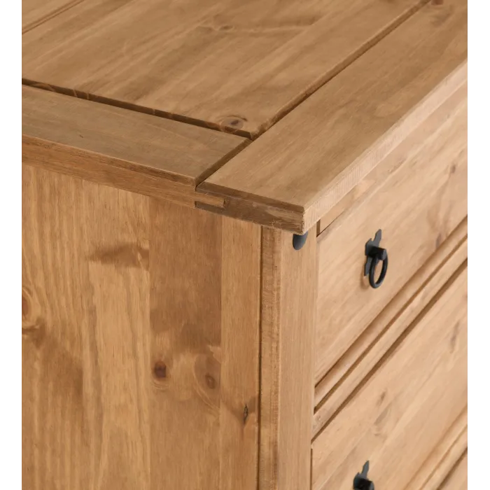 Corona 4 Drawer Chest - Distressed Waxed | Murphy Furniture