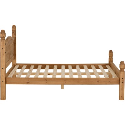 Corona 4FT6 Low End Bedframe - Distresse | Murphy Furniture