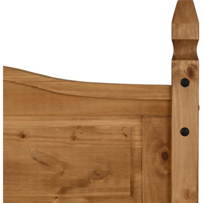 Corona 4FT6 Low End Bedframe - Distresse | Murphy Furniture