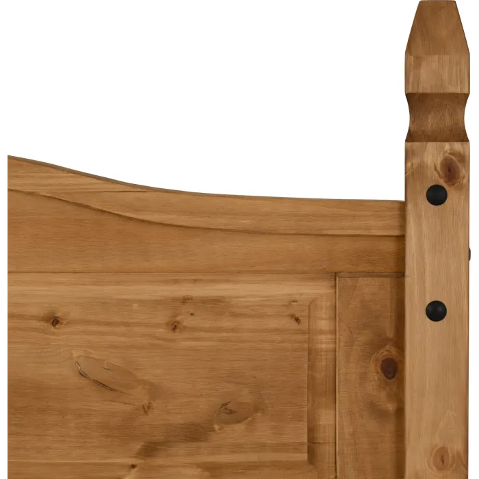 Corona 4FT6 Low End Bedframe - Distresse | Murphy Furniture