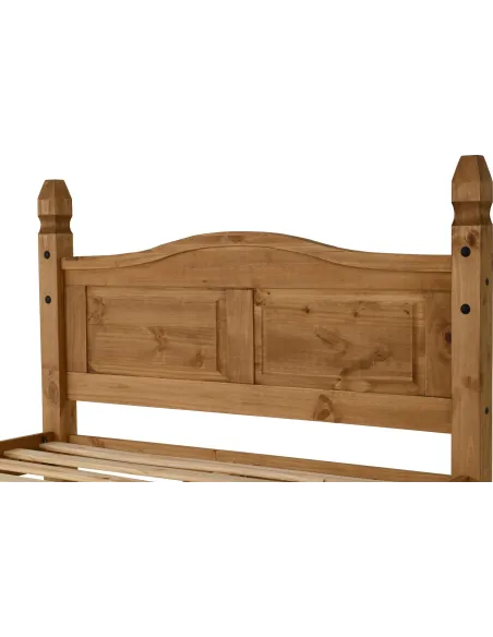 Corona 4FT6 Low End Bedframe - Distresse | Murphy Furniture