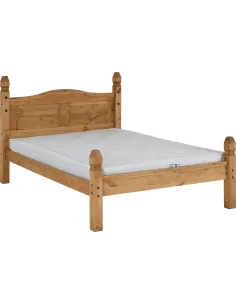 Corona 4FT6 Low End Bedframe - Distresse | Murphy Furniture 2