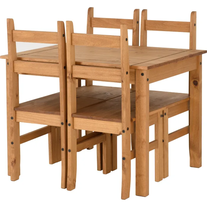 Corona Budget Dining Set - Distressed Wa | Murphy Furniture