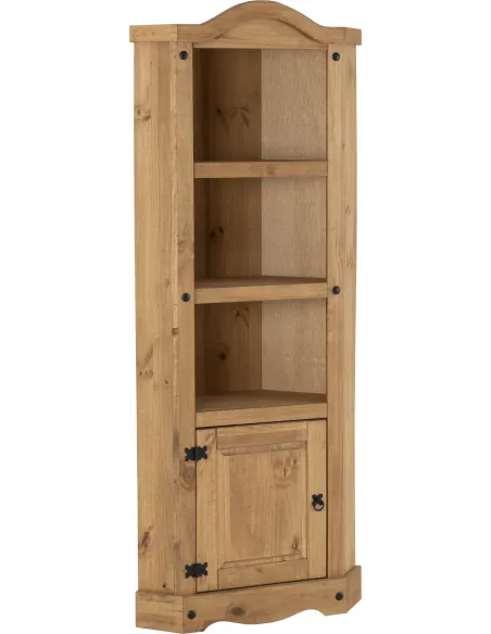 Corona Corner Unit - Distressed Waxed Pi | Murphy Furniture