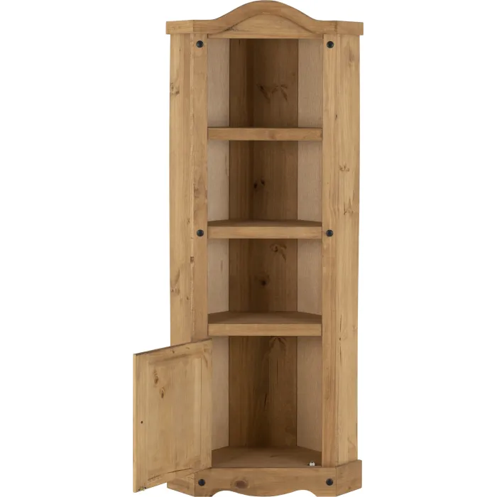 Corona Corner Unit - Distressed Waxed Pi | Murphy Furniture