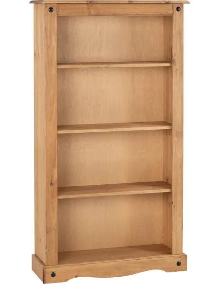 Corona Medium Bookcase - Distressed Waxe | Murphy Furniture