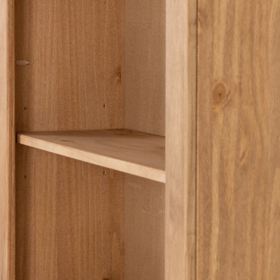 Corona Medium Bookcase - Distressed Waxe | Murphy Furniture