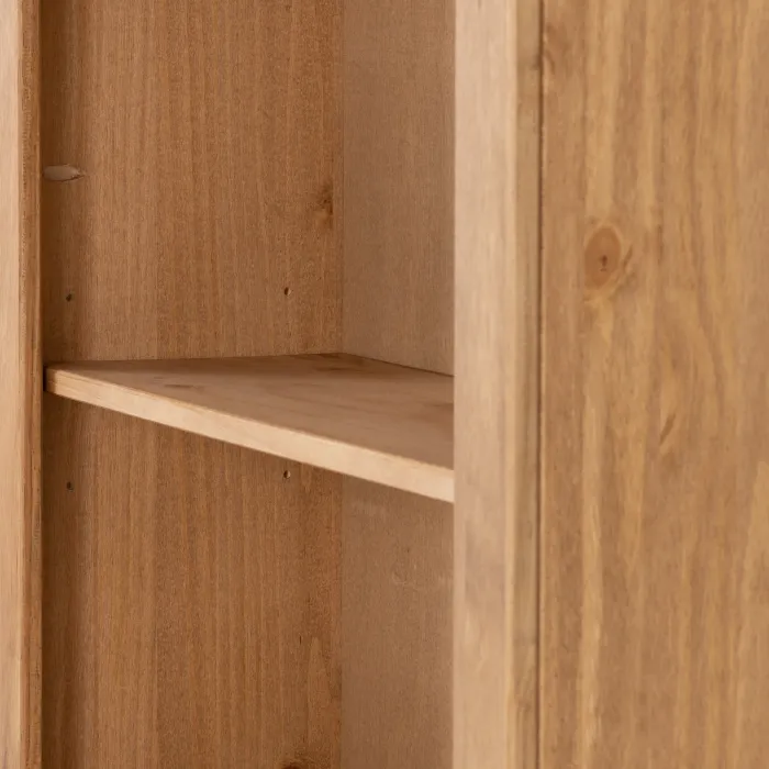 Corona Medium Bookcase - Distressed Waxe | Murphy Furniture