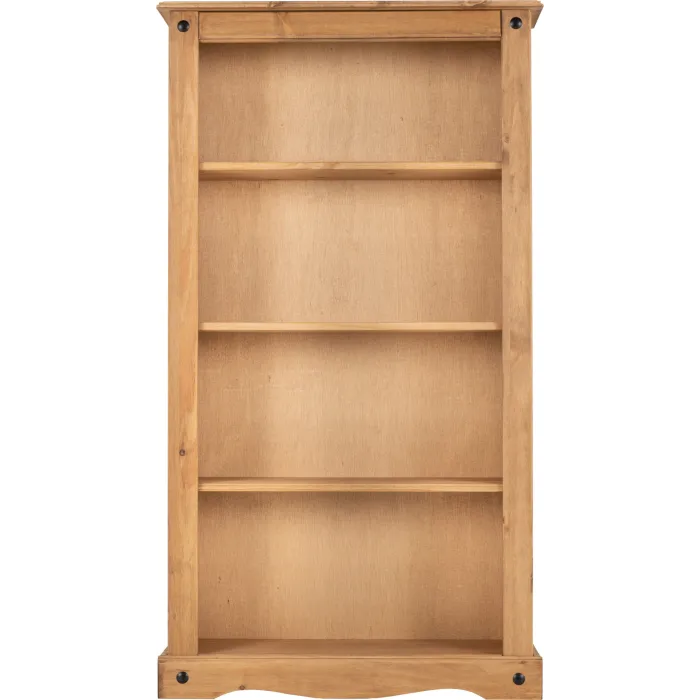 Corona Medium Bookcase - Distressed Waxe | Murphy Furniture