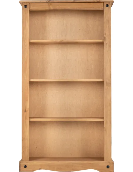 Corona Medium Bookcase - Distressed Waxe | Murphy Furniture