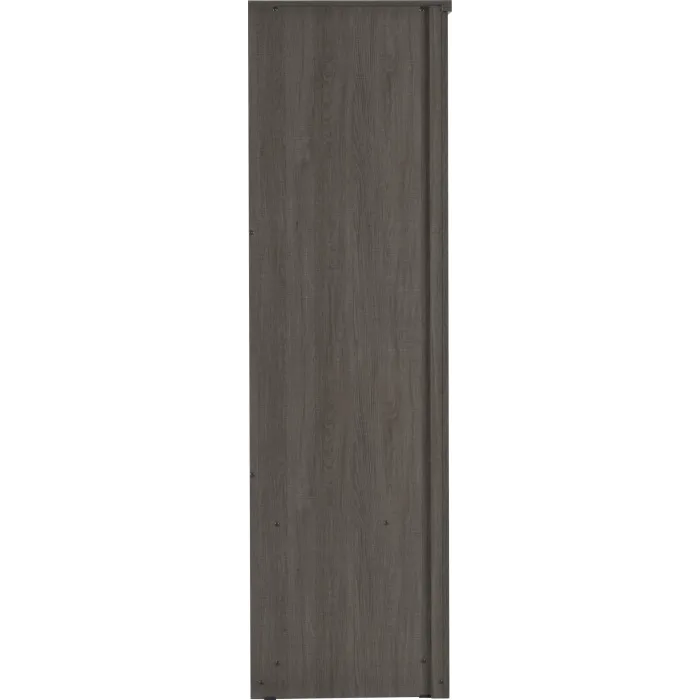 Lisbon 3 Door Wardrobe - Black  Wood Gra | Murphy Furniture