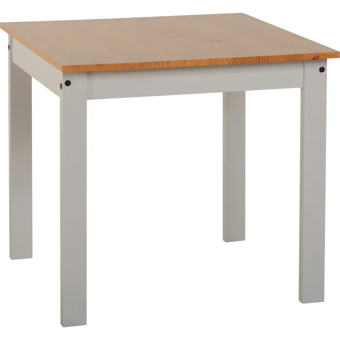 Ludlow 1+2 Dining Set - Grey/Oak Effect | Murphy Furniture