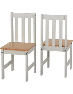 Ludlow 1+2 Dining Set - Grey/Oak Effect | Murphy Furniture 2