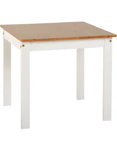 Ludlow 1+2 Dining Set - White/Oak Effect | Murphy Furniture 2