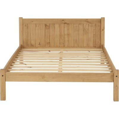 Maya 4FT Bedframe - Distressed Waxed Pine | Murphy Furniture