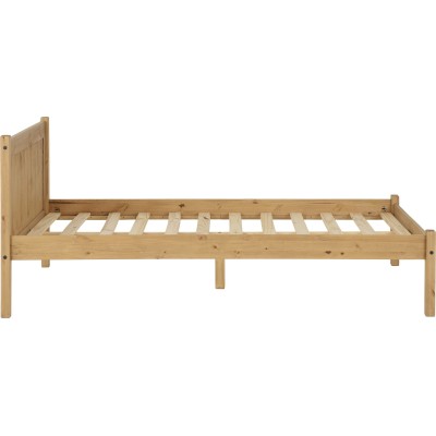 Maya 4FT Bedframe - Distressed Waxed Pine | Murphy Furniture