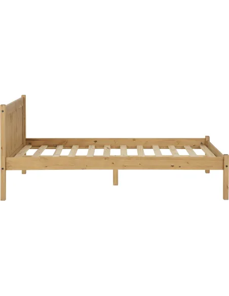 Maya 4FT Bedframe - Distressed Waxed Pine | Murphy Furniture