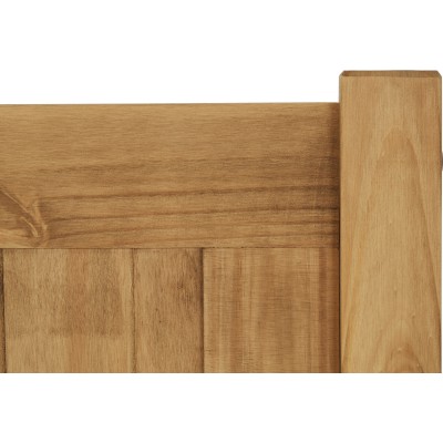 Maya 4FT Bedframe - Distressed Waxed Pine | Murphy Furniture