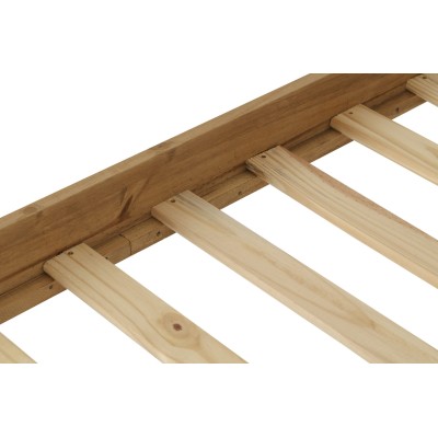 Maya 4FT Bedframe - Distressed Waxed Pine | Murphy Furniture