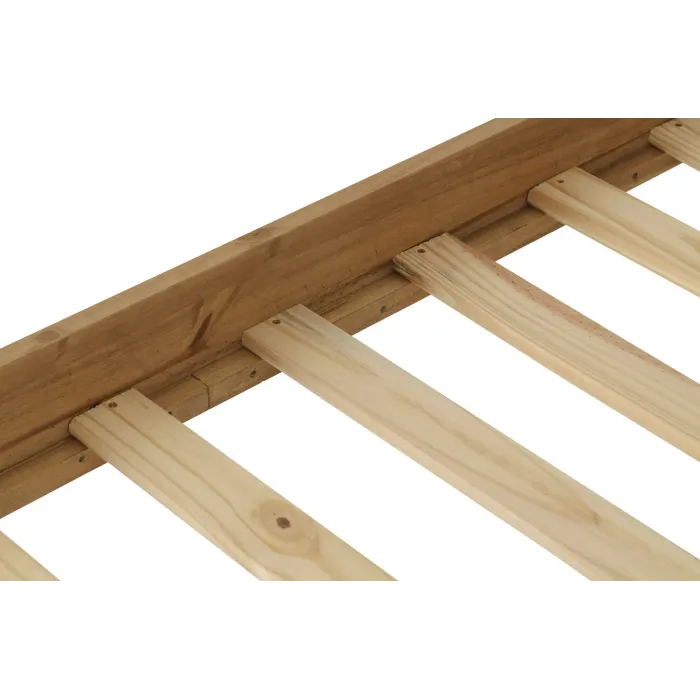 Maya 4FT Bedframe - Distressed Waxed Pine | Murphy Furniture
