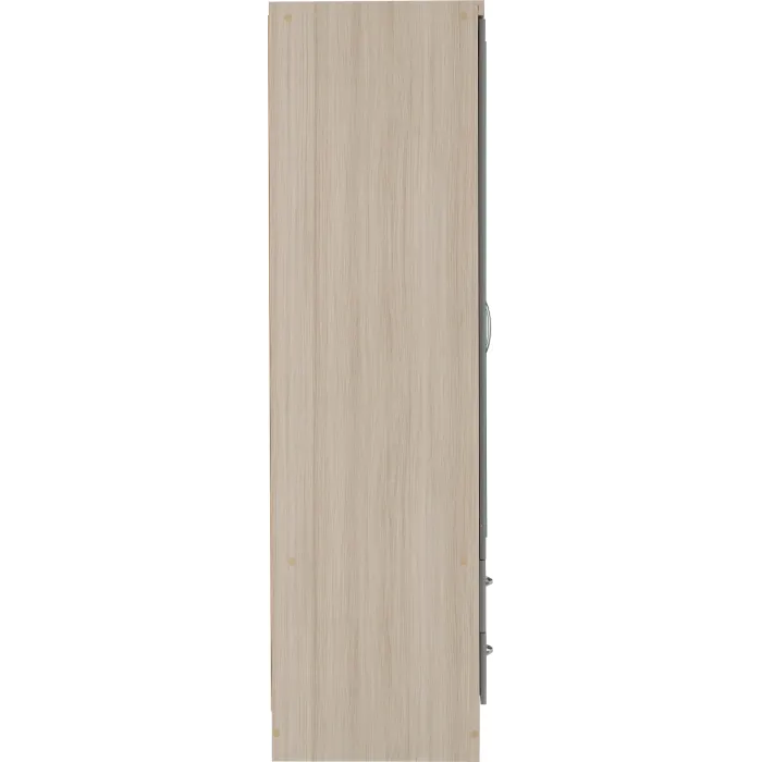 Nevada 3 Door 2 Drawer Wardrobe - Grey G | Murphy Furniture
