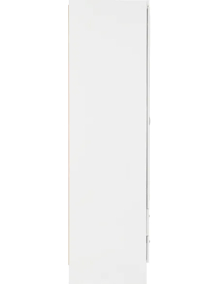 Nevada 3 Door 2 Drawer Wardrobe - White | Murphy Furniture