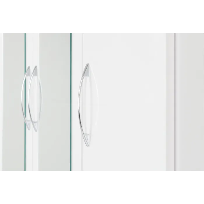 Nevada 3 Door 2 Drawer Wardrobe - White | Murphy Furniture