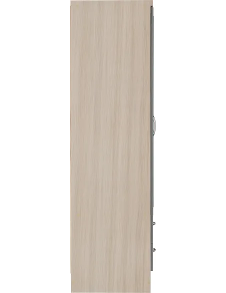 Nevada 4 Door 2 Drawer Wardrobe - Grey G | Murphy Furniture