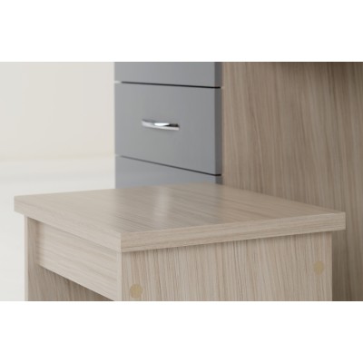 Nevada Dressing Table Set - Grey Gloss/L | Murphy Furniture