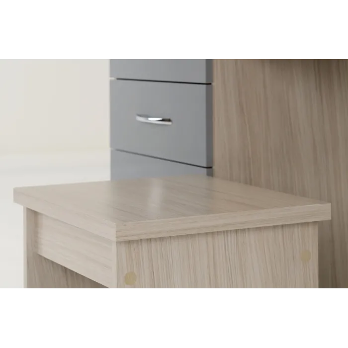 Nevada Dressing Table Set - Grey Gloss/L | Murphy Furniture