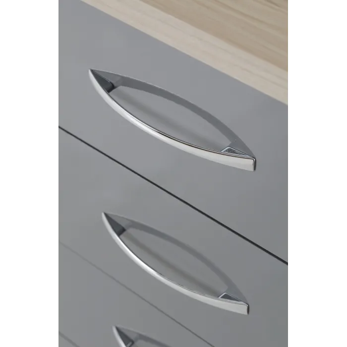 Nevada Dressing Table Set - Grey Gloss/L | Murphy Furniture