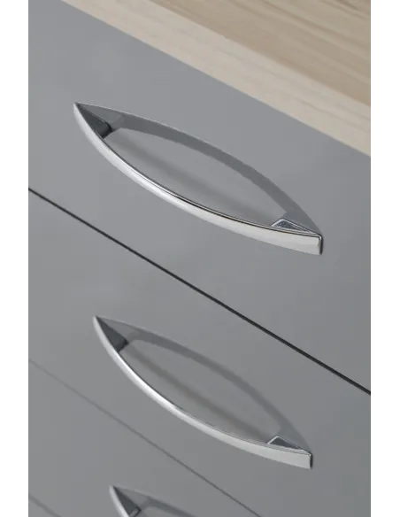 Nevada Dressing Table Set - Grey Gloss/L | Murphy Furniture