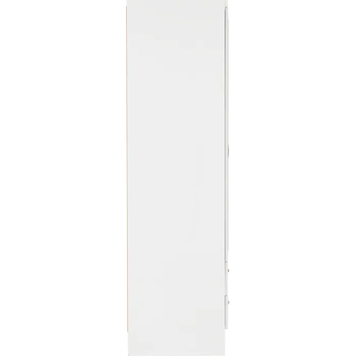 Nevada 6 Door 2 Drawer Wardrobe - White | Murphy Furniture