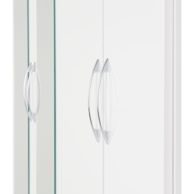 Nevada 6 Door 2 Drawer Wardrobe - White | Murphy Furniture