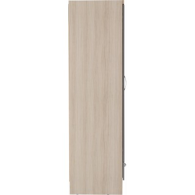 Nevada Mirrored 2 Door Wardrobe - Grey G | Murphy Furniture
