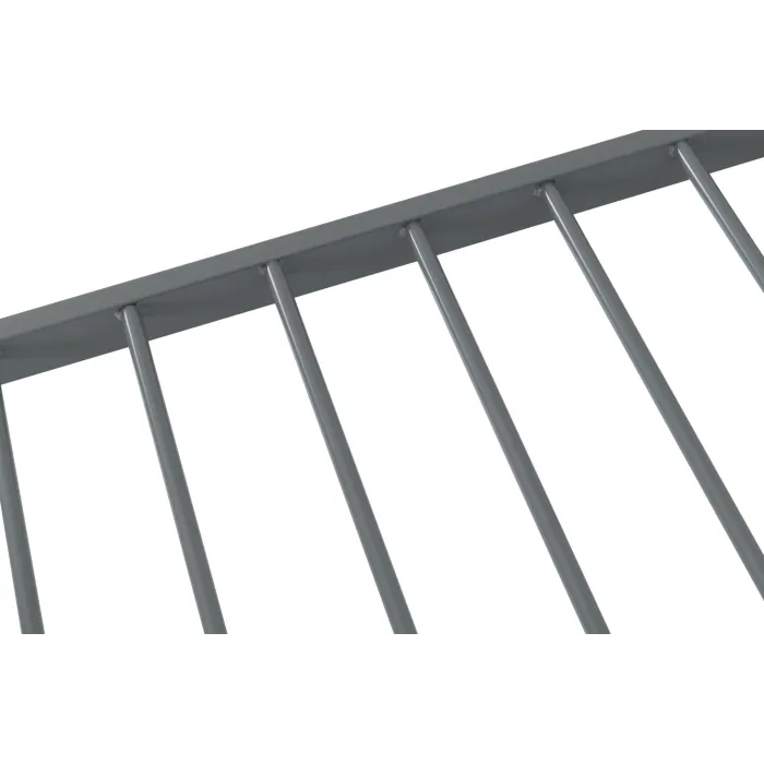 Nova 3FT Bed - Silver | Murphy Furniture