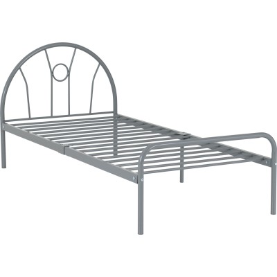 Nova 3FT Bed - Silver | Murphy Furniture