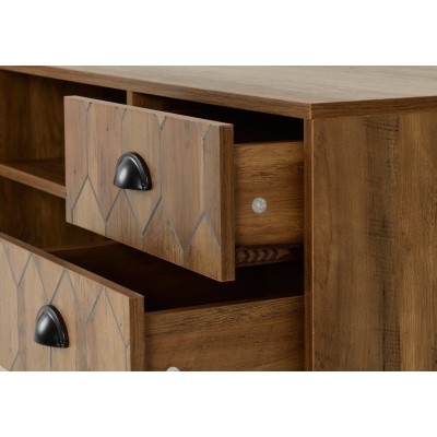 Ottawa 1 Door 2 Drawer TV Unit - Medium | Murphy Furniture