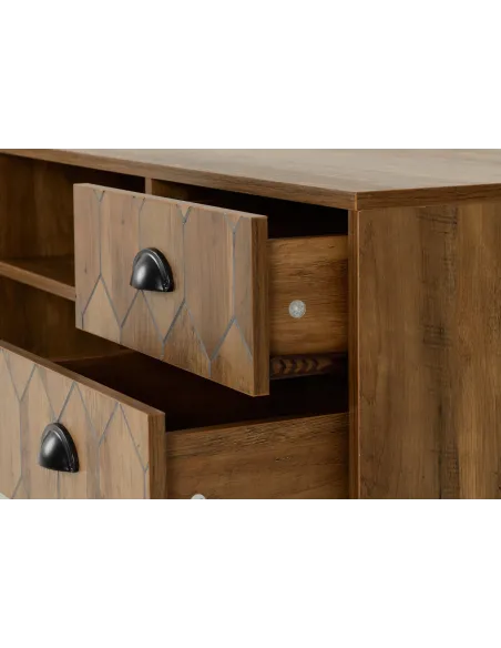 Ottawa 1 Door 2 Drawer TV Unit - Medium | Murphy Furniture