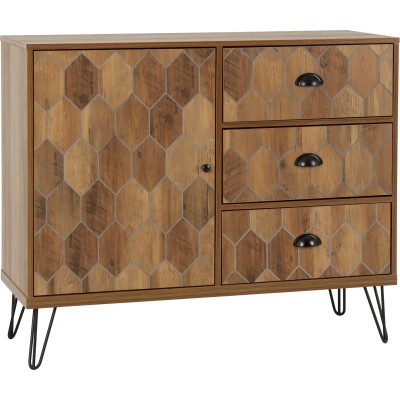 Ottawa 1 Door 3 Drawer Sideboard - Mediu | Murphy Furniture