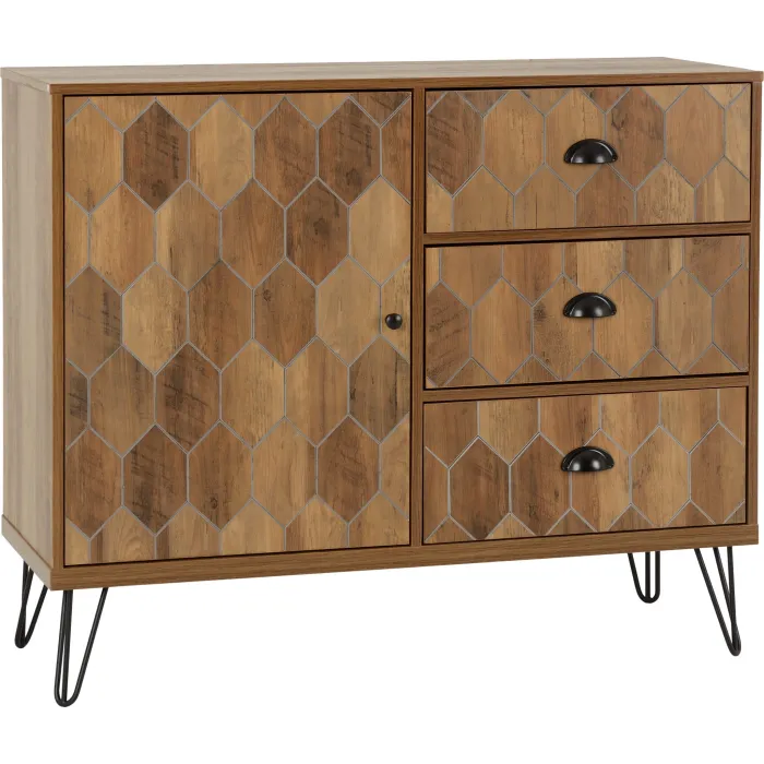 Ottawa 1 Door 3 Drawer Sideboard - Mediu | Murphy Furniture