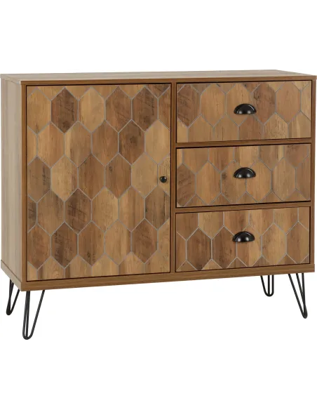 Ottawa 1 Door 3 Drawer Sideboard - Mediu | Murphy Furniture